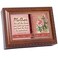 Cottage Garden Mother Woodgrain Music Box/Jewelry Box Plays Amazing Grace
