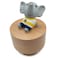 falado Mini Wooden Animal Rotary Music Box with Cute Elephant Ornament (Tune: You are My Sunshine)