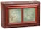 Cottage Garden Baptized Into Christ Woodgrain Rope Trim Jewelry Music Box Plays Amazing Grace