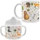 Camp Casual CC-015WC Mommy &amp; Me Mug Set with Sippy Cup - Woodland Critters