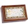 Cottage Garden His Angels Protect You Woodgrain Petite Jeweled Music Box Plays Amazing Grace