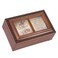 Cottage Garden Mom I Love You More Woodgrain Rope Trim Petite Music Box Plays Wind Beneath My Wings