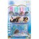 Townley Girl - Disney The Little Mermaid Ariel Non-Toxic Peel-Off Water-Based Safe Nail Polish Set with Nail File &amp; Water Box for Kids, Ages 3 &amp; Up, Dark Blue,Pink,Purple,Teal, 0.23Oz, 0.4lbs, 1Pack