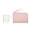 KATIE LOXTON Amazing Auntie Secret Pouch, Lovely 11 Ounce Porcelain Coffee Mug 3-Piece Boxed Set, Pink