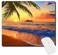 Mouse Pad, Ocean Beach Mouse pad Non-Slip Rubber Base Mouse Mat Mousepad Waterproof Gaming Mouse Pad for Wireless Mouse, Computers Laptop Home Office (Sunset sea)