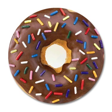 Mouse Pads Simulation Doughnut Donut Customized Foodie Round 7.8&quot;X7.8&quot; inch