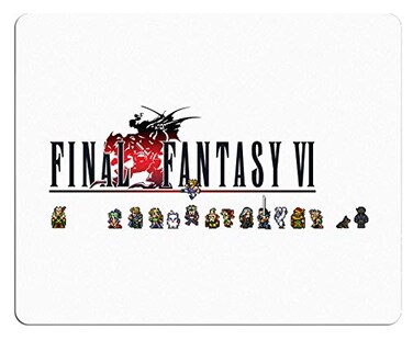 Zymise Aeiniwer Final Fantasy VI Mousepad - Final Fantasy 6 Mousepad - Final Fantasy Mousepad