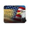 Beabes American Flag Eagle Mouse Pad Non-Slip Natural Rubber Base, 9.5X7.9 Inch Cool Bald Eagle USA Flag Computer Mousepad Mouse Pads for Computers, Laptop, Gaming, Office &amp; Home