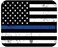 Rogue River Tactical Thin Blue Line USA Flag Mouse Pad Mat Mousepad for Laptop PC Gaming Home or Office Gift for Police Officer