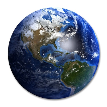 Earth Customized Round Mouse Pad 7.8"X7.8" inch