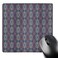 3dRose LLC 8 x 8 x 0.25 Inches Mouse Pad, Fuzzy Blanket Tribal Retro Geometric Abstract Pattern Textile (mp_31308_1)