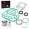 Engine Top End kit Oversize 0.5mm Piston and Ring Gasket Seal For YAMAHA Golf Cart G11 G16 G20 1996-2002 JN6-11636-00