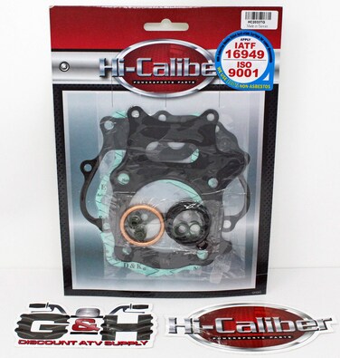 Hi-Caliber Powersports Parts Quality Top End Engine Motor Gasket Kit for 2001-2020 Honda TRX 250 EX X 250EX 250X Sportrax and 2002-2020 TRX 250 Recon ATVs