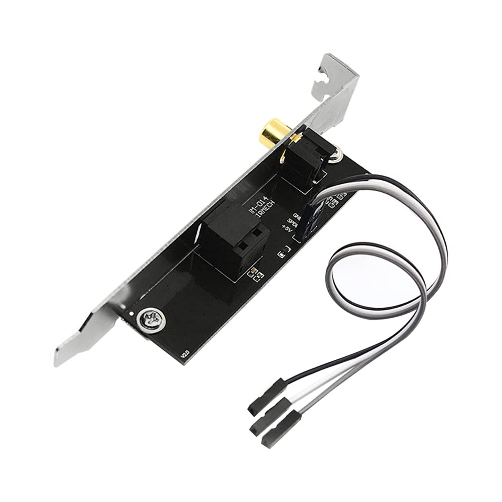 acxico Acxico Spdif Optical And Rca Out Plate Cable Bracket rca