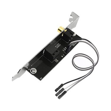 Acxico 1 pcs SPDIF Optical and RCA Out Plate Cable Bracket for ASUS MSI Gigabyte Motherboard