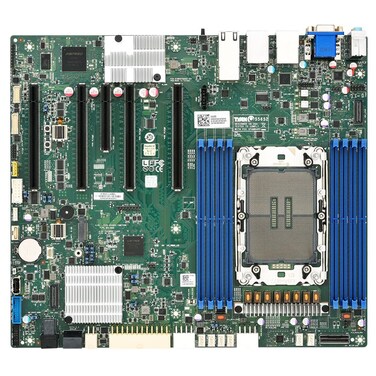 Tyan Tempest HX S5652, Compact 1S Server Board, with Dual 10G Ports, for Intel Emerald Rapids/Sapphire Rapids CPU, DDR5, PCIe 5.0 - S5652AGMNRE