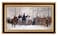 ELITEART-The March to Valley Forge George Washington and the Veterans of his Army by William B. T. Trego Oil Painting Reproduction Giclee Wall Art Canvas Prints - Framed Size:35.5"x21