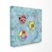 Stupell Industries Pool Floats Swimming Beach Summer Painting Canvas Wall Art, 30 x 30, Design by Artist Grace Popp