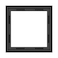 MCS Canvas Float Frames 12x12 Frame, Black Square Frame for Finished Canvases, Vertical &amp; Horizontal Wall Hanging Frame for Canvas Paintings (1-Pack)