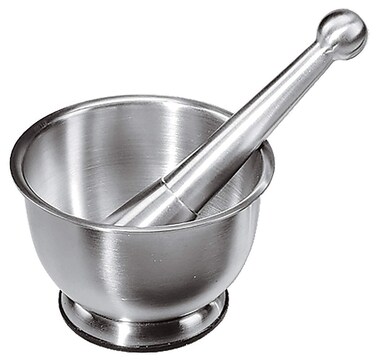Gary Valenti Mortar &amp; Pestle (Inox), 4.75 inch