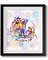 Uhomate Beauty and the Beast Princess Belle Beauty Beast Home Canvas Prints Wall Art Inspirational Quotes Wall Decor Living Room Bedroom Bathroom Artwork C055 (8X10)