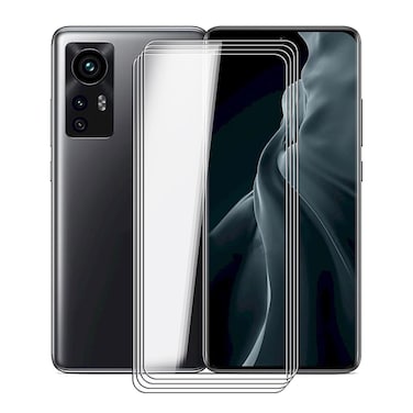 KJYF For Xiaomi 12 Pro Screen Protector Tempered Galss, [4 Pack] High Clear [9H Hardness] [Bubble Free] Screen Tempered Glass Protective Film for Xiaomi 12 Pro 6.73 Inch.