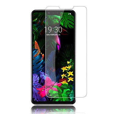 for LG G8 Thinq Screen Protector,(2Pcs) Premuim Clear Anti-stratch Screen Tempered Glass Protective Film for LG G8 THINQ Phone