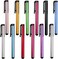 Qisebin 12 Pack Universal Capacitive Stylus Pen Portable Multicolor Touchscreen Stylus Pens Compatible with Apple iPhone 5 /5S/ 5C /6/7/11 Plus iPad Galaxy Tablet Smartphone PDA (HJ-CMB-12PC)