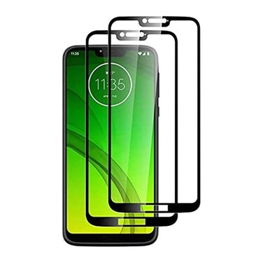 AISELAN for Motorola Moto G7 Power Screen Protector, [2PACK] Full Coverage Anti-Scratch HD Screen Tempered Glass for Moto G7 POWER PHONE