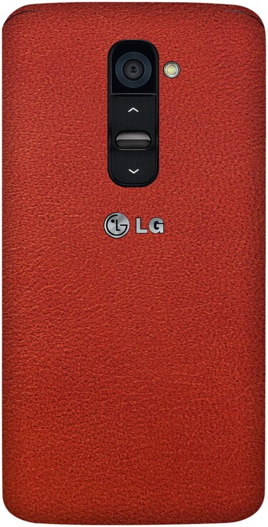 XGear EXO Skin Protective Vinyl Film for LG G2 (T-Mobile &amp; Sprint) (Red Leather)