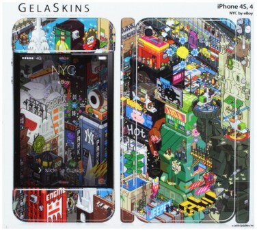 GelaSkins Protective Skin for the iPhone 4 "NYC" with Access to Matching Digital Wallpaper Downloads