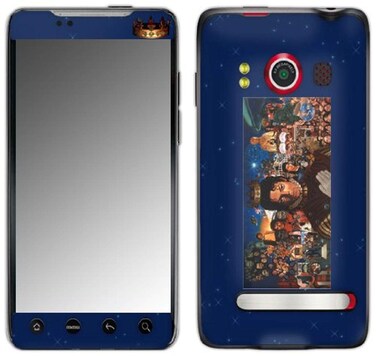 MusicSkins, MS-MJ20132, Michael Jackson - King Of Pop, HTC Evo 4G, Skin