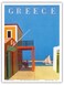 Greece - Island of Hydra - Vintage Travel Poster by Yiannis Moralis c.1956 - Master Art Print (Unframed) 9in x 12in