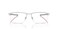 Scuderia Ferrari FZ7003 Prescription Eyewear Frames, Brushed Silver/Demo Lens, 55 mm
