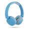 Altec Lansing - Kid Safe 2-in-1 Bluetooth Headphones, Safe Volume Limiting, Foldable Design, Enjoy Audio and Protect Your Child's Hearing (Blue)