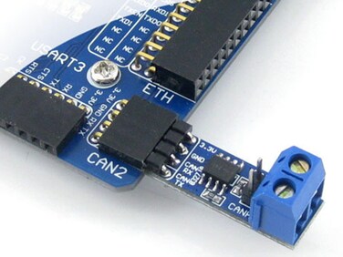 SN65HVD230 CAN Board Accessory Board 3.3V Onboard CAN Transceiver SN65HVD230 Compatible with PCA82C250 with ESD Protection. for Connecting Microcontrollers to The CAN Network