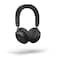 Jabra Evolve2 75 PC Wireless Headset with 8-Microphone Technology - Dual Foam Stereo Headphones with Advanced Active Noise Cancelling, USB-C Bluetooth Adapter and MS Teams-Compatibility - Black