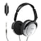 PHILIPS Over Ear Wired Stereo Headphones for Podcasts, Studio Monitoring and Recording Headset for Computer, Keyboard and Guitar with 6.3 mm (1/4") Add On Adapter- Silver