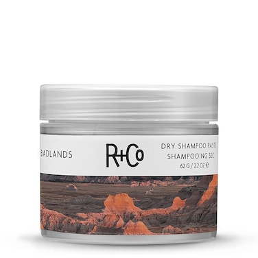 R+Co Badlands Dry Shampoo Paste   Part Dry Shampoo, Part Styling Paste   Adds Texture, Absorbs Oil, Matte Finish   2.2 oz