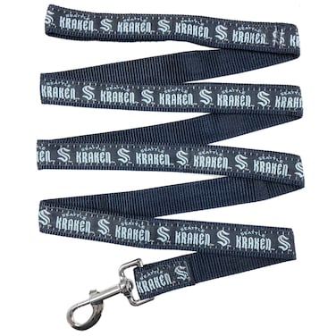 Dog Leash - CAT Leash - PET Leash: The New Coolest NHL Seattle Kraken PET Leashes with The Hockey Team Name &amp; Logo, Size: Large - Best Fashionable Heavy-Duty Dog LEASHES &amp; CAT LEASHES