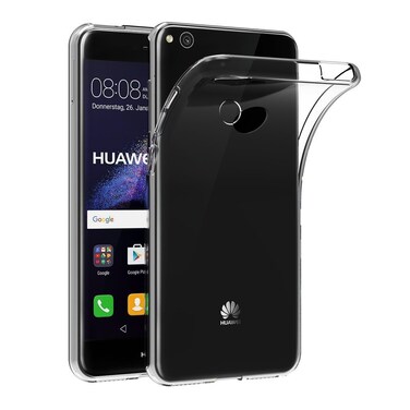 MaiJin Case for Huawei P9 Lite (2017) / Huawei P8 Lite (2017) / Honor 8 Lite (5.2 inch) Soft TPU Rubber Gel Bumper Transparent Back Cover