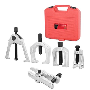 Nilight Ball Joint Separator, Pitman Arm Puller, Tie Rod End Tool, 5-in-1 Front End Service Set for Easy Removal, Splitter Removal Kit