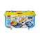 Hot Wheels Toy Car Track Set, Track Builder Unlimited Rapid Launch Builder Box Playset, Building &amp; Stunting Kit with Booster &amp; Storage Container