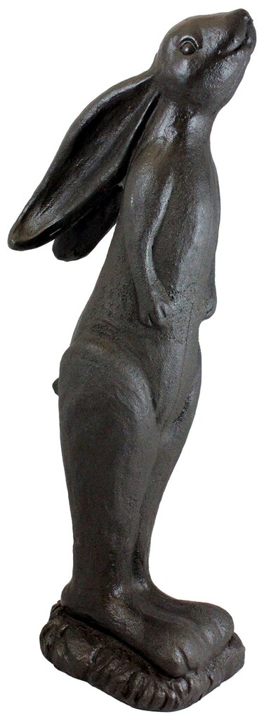Emsco Group 92550 29" Whimsical Rabbit Garden Statue, Bronze
