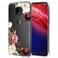 Vavies Case for Moto Z4 / Moto Z4 Play/Motorola Z4 Phone Case for Girls Women, Slim Shockproof Clear Pattern Soft Flexible TPU Back Phone Protective Cover Cases for Motorola Moto Z4 (Blossom Flower)