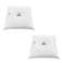 Decojoy Water Weight Bags for Balloon Column Stand and Balloon Arch Kit, Balloon Weights Pack of 2, Square Thickened Heavy Water Bag, Assemble Fillable Base for Party Supplies (Each 16 lbs White)