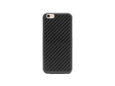 BlackStuff Genuine Carbon Fiber and Silicone Lightweight Phone Case Compatible with iPhone 6/6s BS-2002