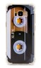 FAteamll Case for Galaxy S8 Plus,with Reinforced Corners TPU Soft Bumper Retro Music Cassette Tape Phone Case Compatible with Samsung Galaxy S8+