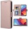 Phone Case forLG G6 Folio Flip Wallet Case,PU Leather Credit Card Holder Slots Heavy Duty Full Body Protection Kickstand Protective Phone Cover for LGG6 ThinQ LG6 Thin Q G 6 Plus G6+ 6G Rose Gold