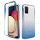 Vavies Compatible with Galaxy A02S Case, Samsung A02S (Not fit A20S) Phone Case for Girls Women, Full Body Shockproof Clear Soft Flexible TPU Protective Cover Cases for Samsung Galaxy A02S (Blue)